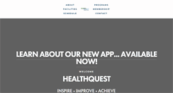 Desktop Screenshot of napahealthquest.com